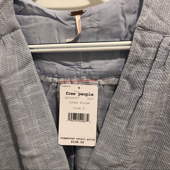 NWT Free People Love Of My Life Midi Dress Small - Picture 10 of 11